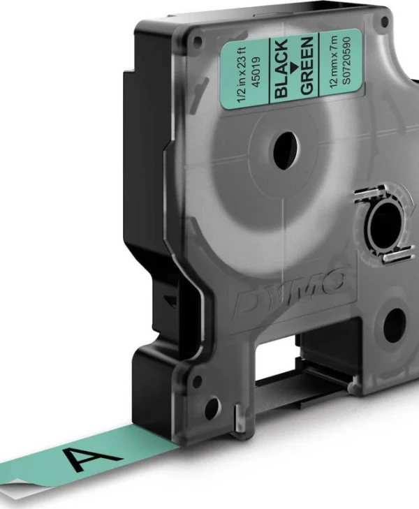Dymo 45019 Ταινία Ετικετογράφου 7m x 12mm σε Πράσινο Χρώμα