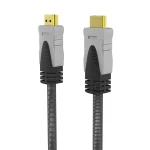 Inca HDMI 2.0 Cable HDMI male - HDMI male 3m Μαύρο - Image 2