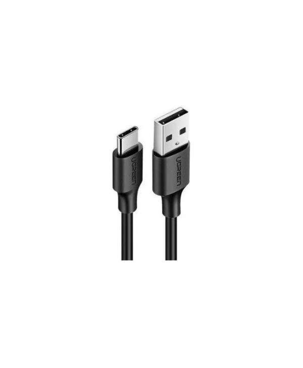 Ugreen US287 USB 2.0 Cable USB-C male - USB-A 60W Μαύρο 1.5m (60117) 60117
