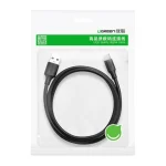 Ugreen US287 USB 2.0 Cable USB-C male - USB-A 60W Μαύρο 1.5m (60117) 60117 - Image 3