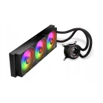 Krux HydroGlance 360 ARGB Υδρόψυξη Επεξεργαστή Τριπλού Ανεμιστήρα 120mm για Socket AM4/AM5/1700/1200/115x - Image 4