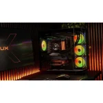 Krux HydroGlance 360 ARGB Υδρόψυξη Επεξεργαστή Τριπλού Ανεμιστήρα 120mm για Socket AM4/AM5/1700/1200/115x - Image 6