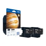 Brother LC1240 Γνήσιο Πακέτο 2 Μελανιών Εκτυπωτή InkJet Μαύρο (LC-1240BKBP2) - Image 2