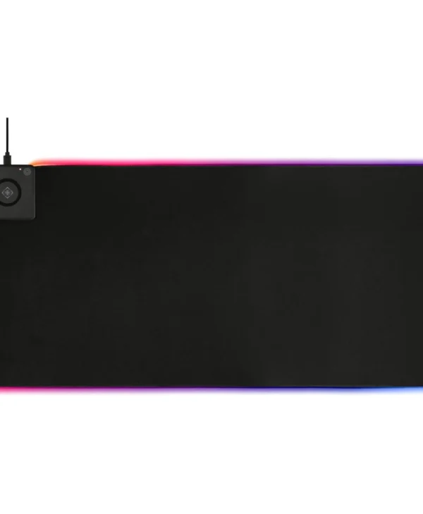 Deltaco GAM-092 Gaming Mouse Pad XXL 900mm με RGB Φωτισμό Μαύρο GAM-092
