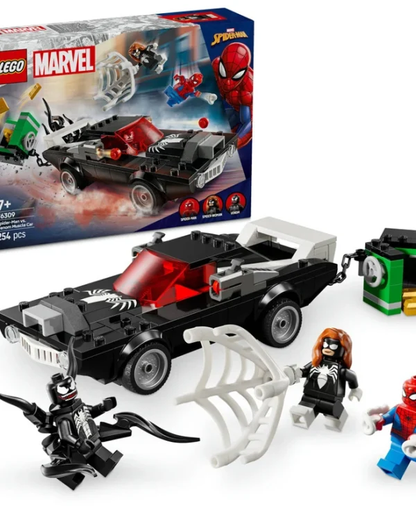LEGO Spider-Man Spider-Man vs. Venom Muscle Car για 7+ ετών Ετών 254τμχ