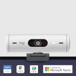 Logitech Brio 500 Web Camera Full HD 1080p με Autofocus Λευκή - Image 2