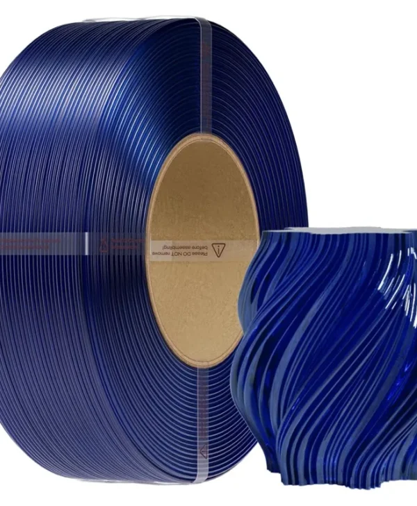 Creality CR-PETG No Reel 3D Printer Filament, Hard Glossy, Tensile 49MPA, 1kg Blue 3301030126