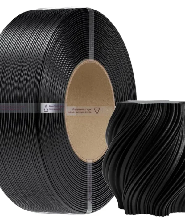 Creality CR-PETG No Reel 3D Printer Filament, Hard Glossy, Tensile 49MPA, 1Κg Black 1.86mm 3301030131