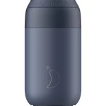 Chilly's Series 2 Ποτήρι Thermos Ανοξείδωτο BPA Free 340ml Μπλε 22117