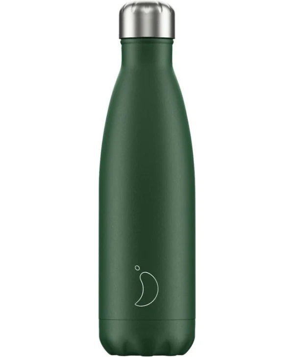 Chilly's Μπουκάλι Thermos All Matte Green 750ML 207279
