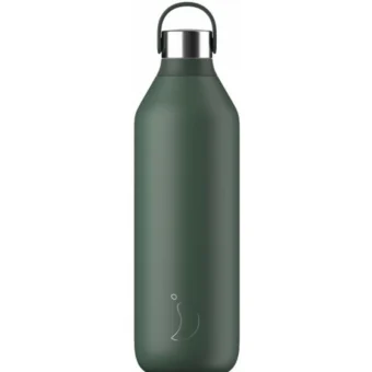 Chilly's Series 2 Μπουκάλι Thermos Bottle Pine Green 1L 222-101