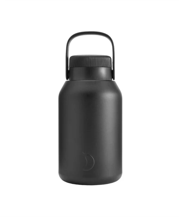 Chilly's Μπουκάλι Thermos Series 2 Big Mouth Abyss Black 2L 22788
