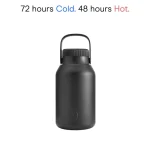 Chilly's Μπουκάλι Thermos Series 2 Big Mouth Abyss Black 2L 22788 - Image 3
