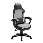Huzaro Force 3.7 Υφασμάτινη Καρέκλα Gaming με Ρυθμιζόμενα Μπράτσα Γκρι HZ-FORCE 3.7 GREY