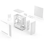Fractal Design Epoch TG Midi Tower Case with Tempered Glass White FD-C-EPO1A-03 - Image 2