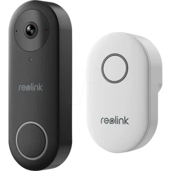 Reolink Video Doorbell 5MP PoE με Chime, Συμβατό με NVR, Ανίχνευση Ανθρώπου, Διπλή Επικοινωνία, D340P