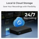 Reolink E Series E560 4K PTZ Wi-Fi 6 Security Camera with Auto Tracking White - Image 4