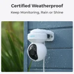 Reolink E Series E560 4K PTZ Wi-Fi 6 Security Camera with Auto Tracking White - Image 8