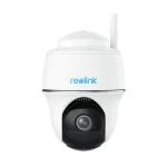 Reolink Argus Series B430 5MP Wireless Solar Battery Camera with Pan & Tilt, Camera Only, White
