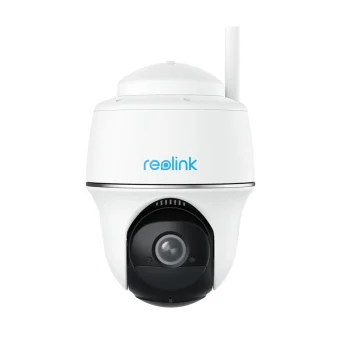 Reolink Argus Series B430 5MP Wireless Solar Battery Camera with Pan & Tilt, Camera Only, White
