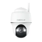 Reolink Argus B440 4K 8MP Wireless Pan & Tilt Standalone Solar/Battery Camera with Spotlights, Camera Only, WHite