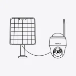 Reolink Argus B440 4K 8MP Wireless Pan & Tilt Standalone Solar/Battery Camera with Spotlights, Camera Only, WHite - Image 8