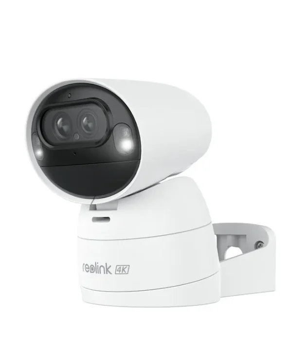 Reolink Argus Track B730 4K Dual-Lens Wi-Fi Solar/Battery Camera with Auto-Zoom Tracking< Camera Only, White