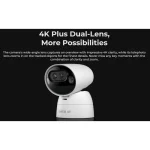 Reolink Argus Track B730 4K Dual-Lens Wi-Fi Solar/Battery Camera with Auto-Zoom Tracking< Camera Only, White - Image 3