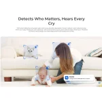 Reolink E340 4K 8MP Dual-Band Wi-Fi 6 PTZ Indoor Camera with Auto Tracking, White - Image 5