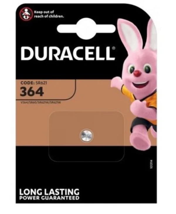 Duracell Μπαταρία Silver Oxide Ρολογιών SR60 1.5V 1τμχ 5000394067790
