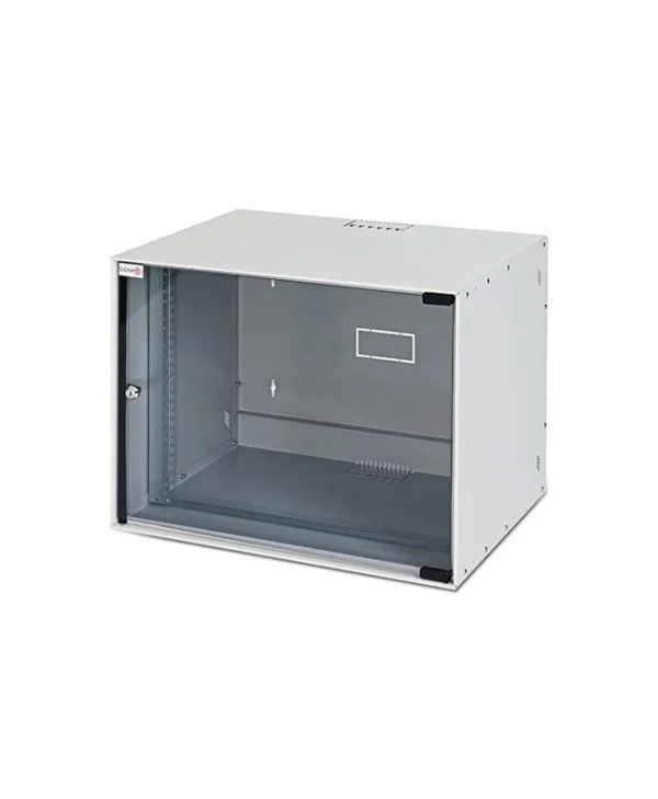 Mirsan Επιτοίχια Καμπίνα Rack 6U 30.6x30x30.5cm Γκρι SOH06U30MN.02