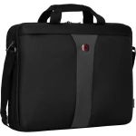 Wenger Legacy Slim Τσάντα Ώμου / Χειρός για Laptop 17" σε Μαύρο χρώμα - Image 3