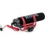 Rode VideoMic GO Πυκνωτικό Μικρόφωνο 3.5mm Shock Mounted για Κάμερα - Image 8