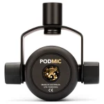 Rode PodMic Δυναμικό Μικρόφωνο XLR Shock Mounted για Φωνητικά - Image 5