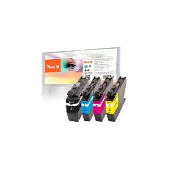 Peach Πακέτο Συμβατών Μελανιών Εκτυπωτή InkJet Brother 550 Σελίδων 13ml Πολλαπλό (Color)