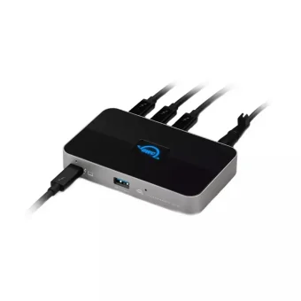 OWC Thunderbolt Hub USB-C / Thunderbolt 4 / USB-A Docking Station με 4K Μαύρο