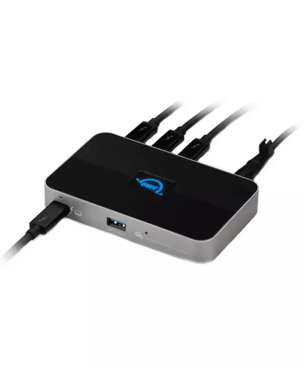 OWC Thunderbolt Hub USB-C / Thunderbolt 4 / USB-A Docking Station με 4K Μαύρο