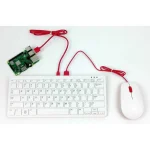 Raspberry Pi Mouse Ενσύρματο Ποντίκι Λευκό - Image 2