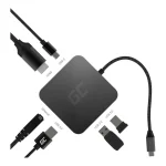Green Cell AK61 USB-C Docking Station με HDMI 4K Ethernet Μαύρο AK61 - Image 4
