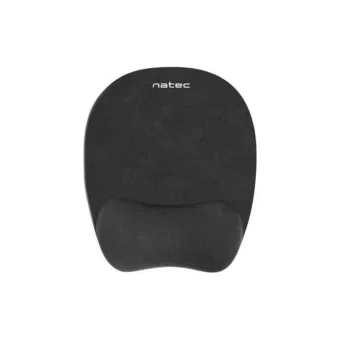 Natec Ergonomic Chipmunk Mouse Pad 230mm με Στήριγμα καρπού Μαύρο