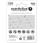everActive Silver Line Επαναφορτιζόμενες Μπαταρίες C Ni-MH 3500mAh 1.2V 2τμχ - Image 4
