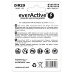 everActive Professional Line Επαναφορτιζόμενες Μπαταρίες D Ni-MH 10000mAh 1.2V 2τμχ - Image 3