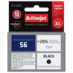 Active Jet Συμβατό Μελάνι Εκτυπωτή InkJet HP 56 C6656A 25ml Μαύρο 1τμχ