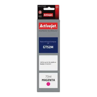 Active Jet Συμβατό Μελάνι Εκτυπωτή InkJet HP GT52M M0H55AE 70ml Ματζέντα 1τμχ