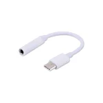 Savio AK-35 Μετατροπέας USB-C male σε 3.5mm female Λευκό 1τμχ AK-35