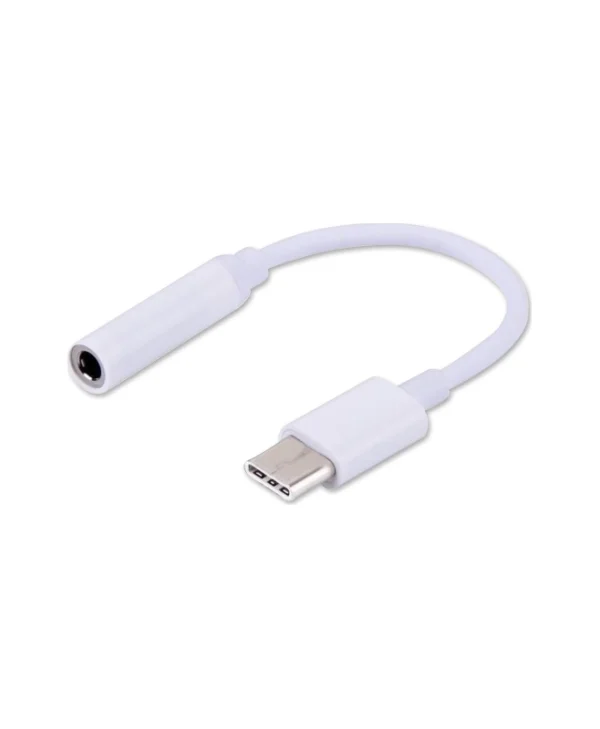 Savio AK-35 Μετατροπέας USB-C male σε 3.5mm female Λευκό 1τμχ AK-35
