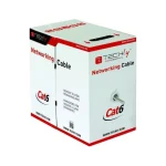 Techly U/UTP Cat.6 Καλώδιο Δικτύου Ethernet χωρίς ακροδέκτες 305m Γκρι 1τμχ