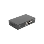 Lanberg RSFE-8P-2GE-120 Unmanaged L2 PoE+ Switch με 8 Θύρες Gigabit (1Gbps) Ethernet RSFE-8P-2GE-120 - Image 2