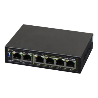 Pulsar Switch Συστημάτων CCTV PoE Ethernet Switch S64, 6x ports 10/100Mb/s S64 S64