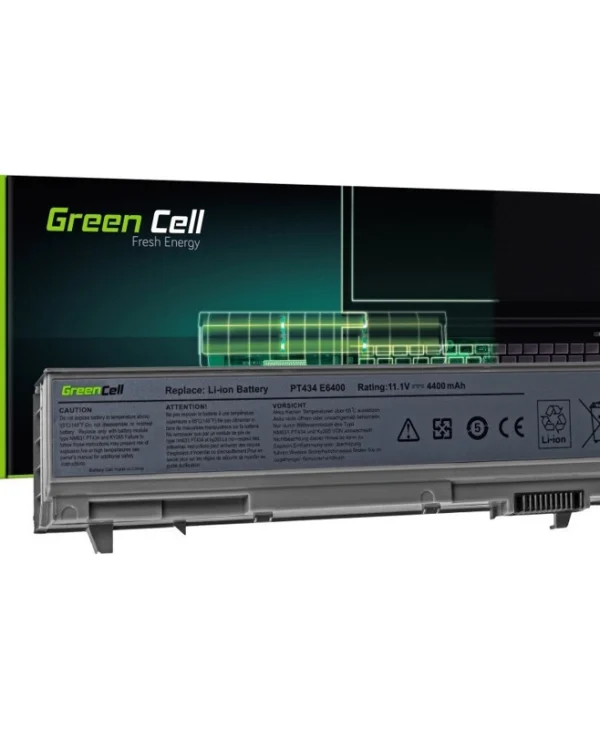 Green Cell Συμβατή Μπαταρία για Dell Latitude E6400/E6410/E6500/E6510/E640 με 4400mAh